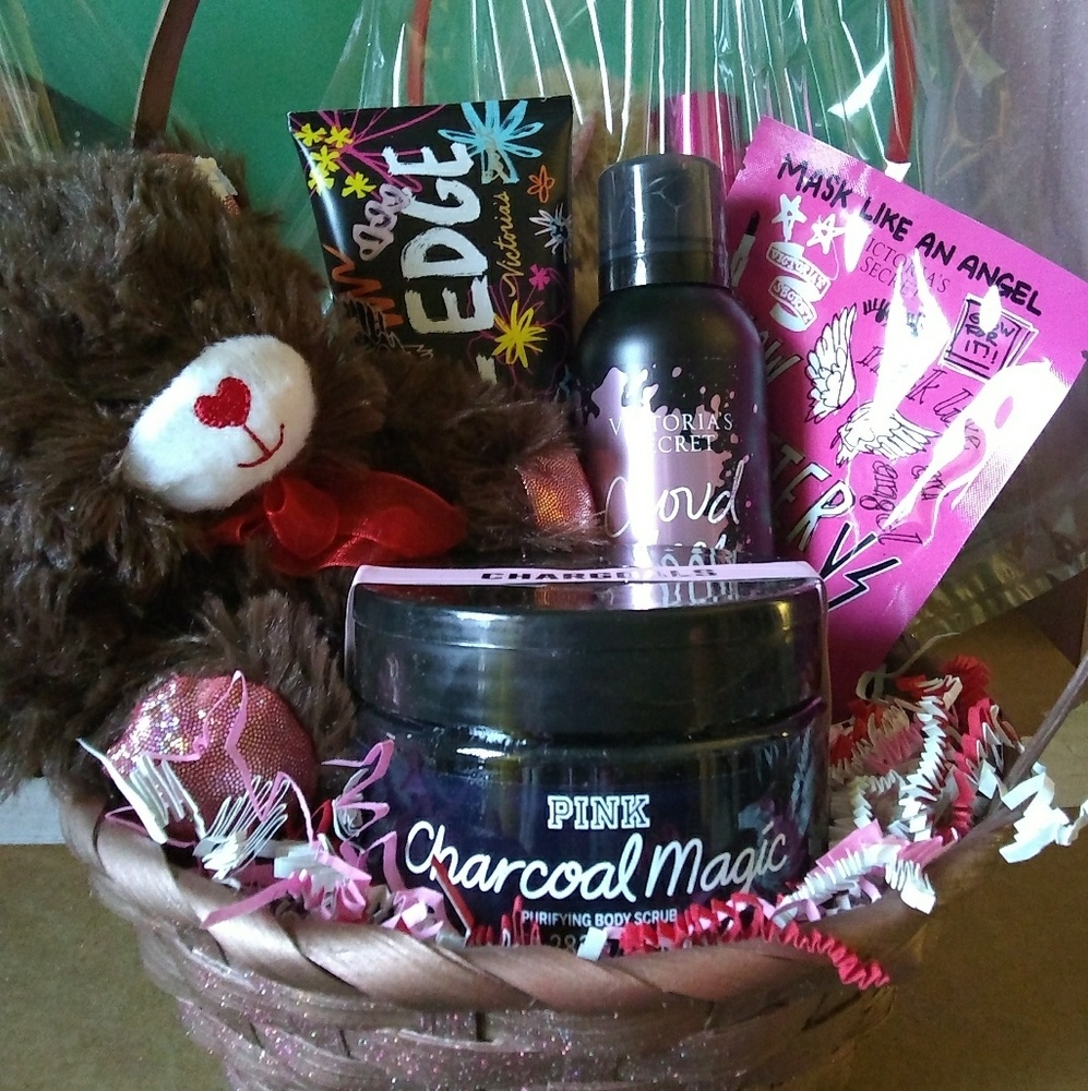 Victoria secret spa self care basket